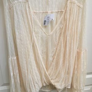 Free people lace top